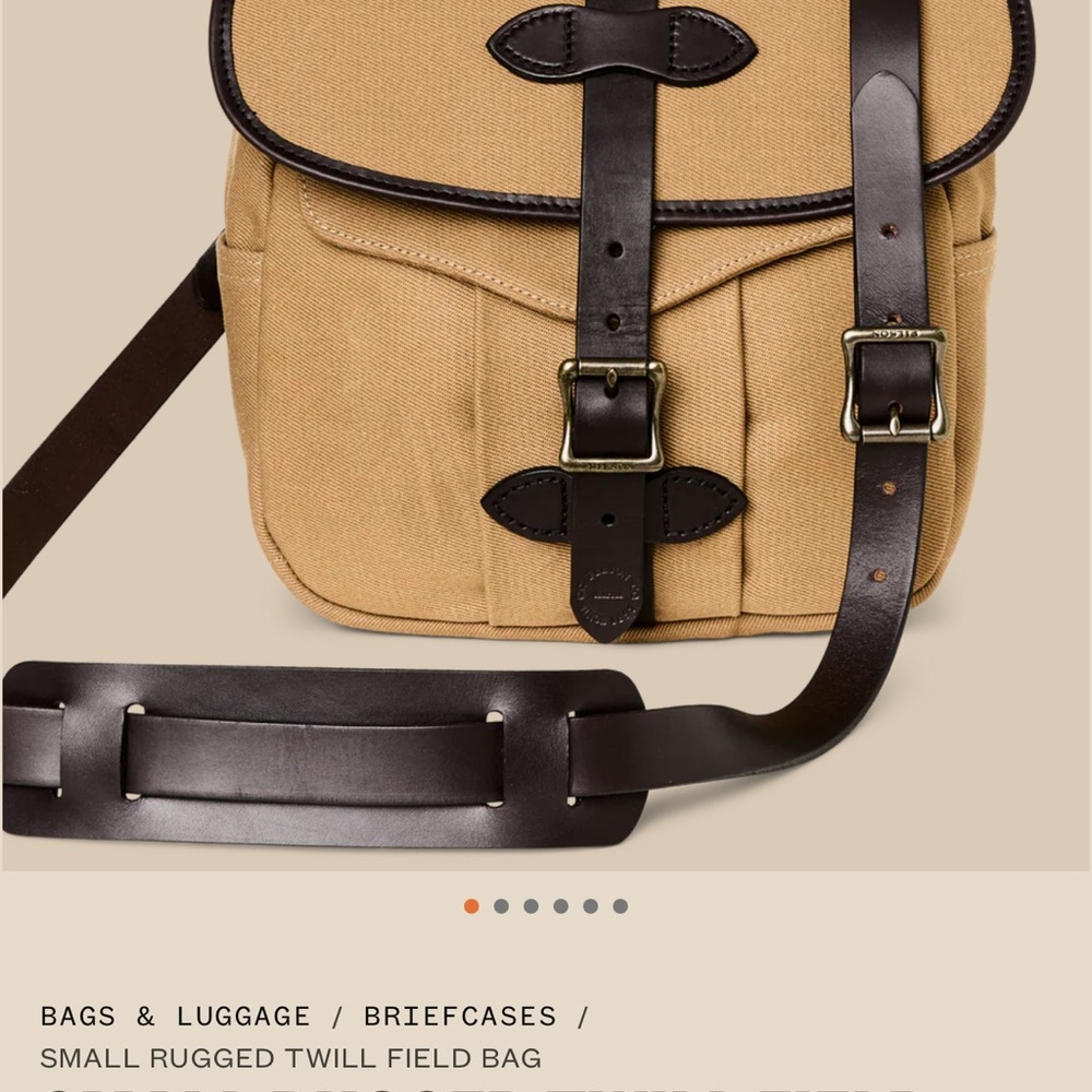 Filson SMALL RUGGED TWILL FIELD BAG - Picture 6 of 7